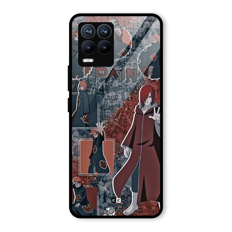 Pain Group Glass Back Case for Realme 8