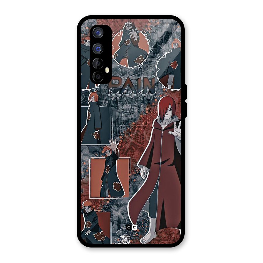 Pain Group Glass Back Case for Realme Narzo 20 Pro