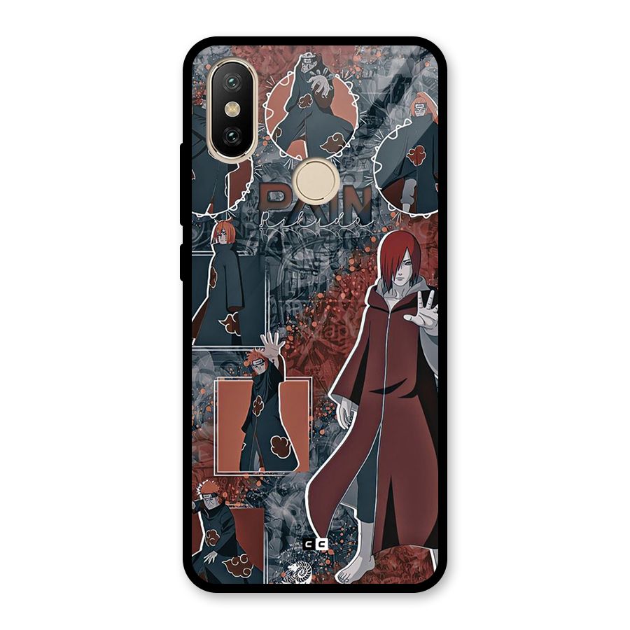 Pain Group Glass Back Case for Redmi A2