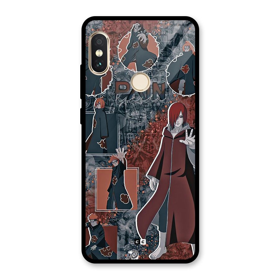 Pain Group Glass Back Case for Redmi Note 5 Pro