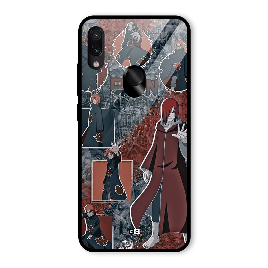 Pain Group Glass Back Case for Redmi Note 7 Pro