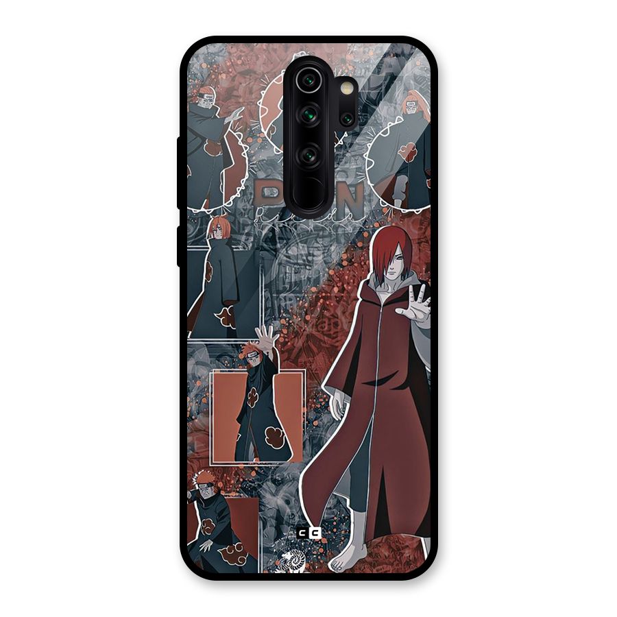 Pain Group Glass Back Case for Redmi Note 8 Pro