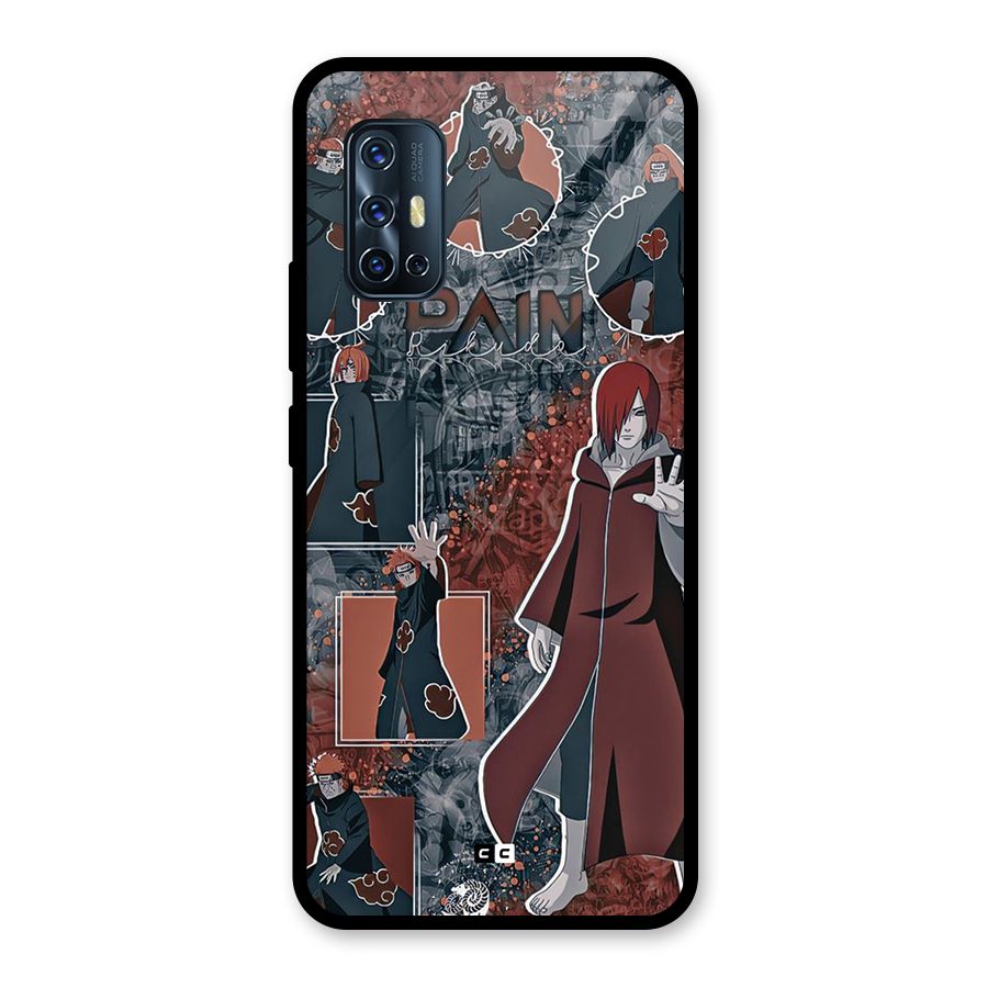 Pain Group Glass Back Case for Vivo V17