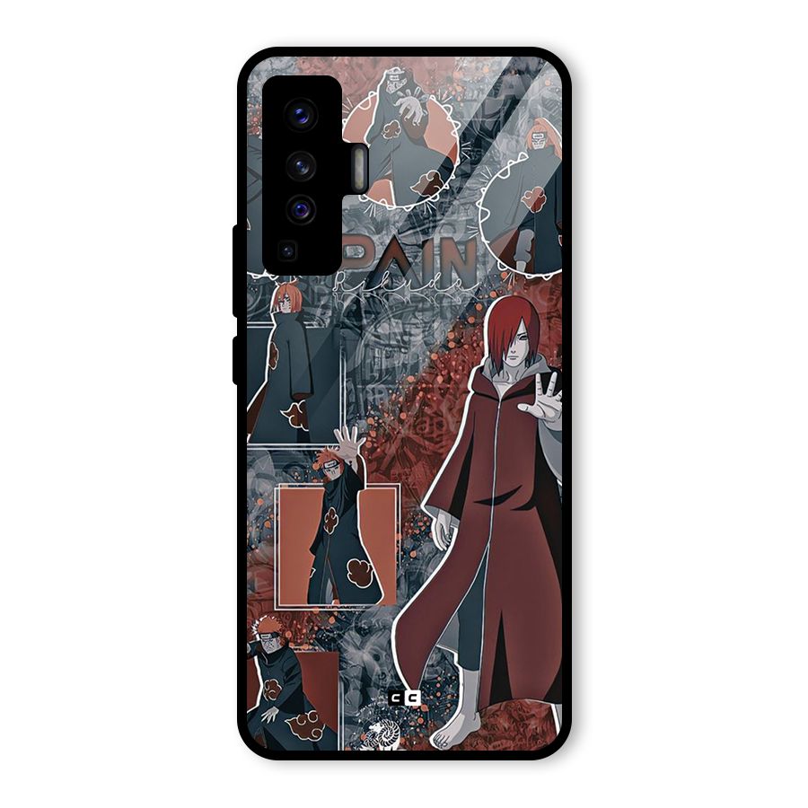 Pain Group Glass Back Case for Vivo X50