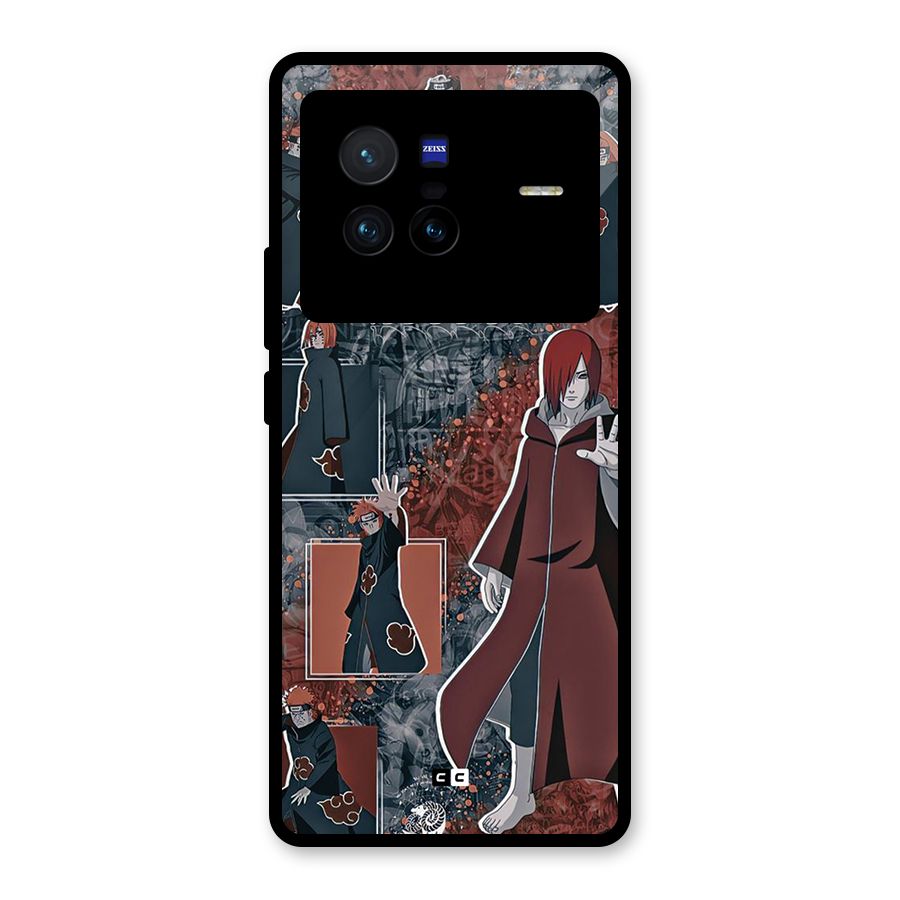 Pain Group Glass Back Case for Vivo X80