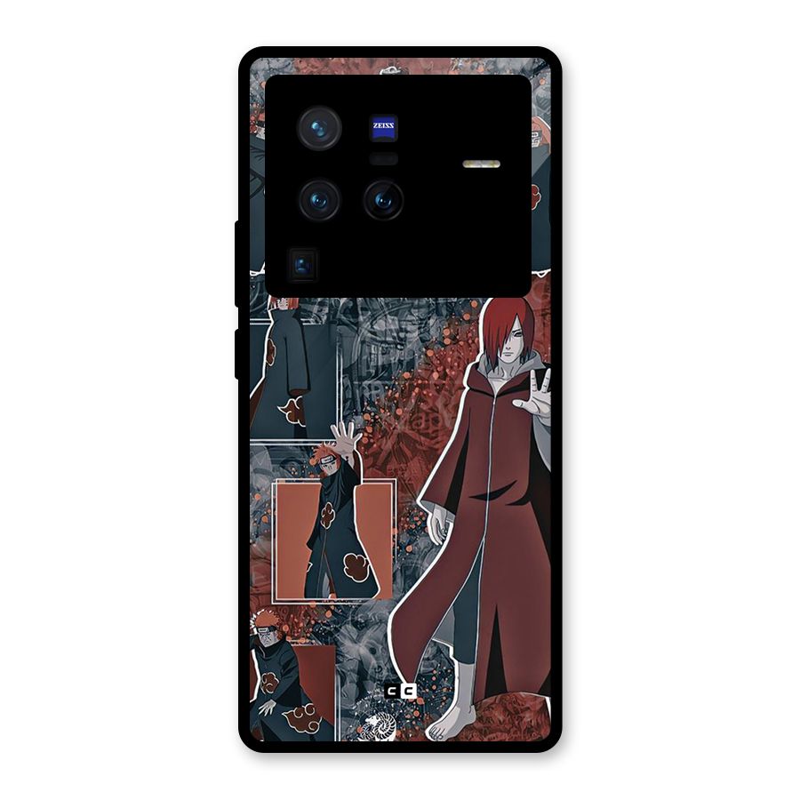 Pain Group Glass Back Case for Vivo X80 Pro