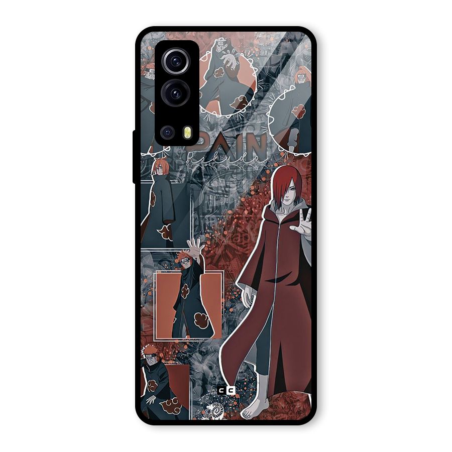 Pain Group Glass Back Case for Vivo iQOO Z3