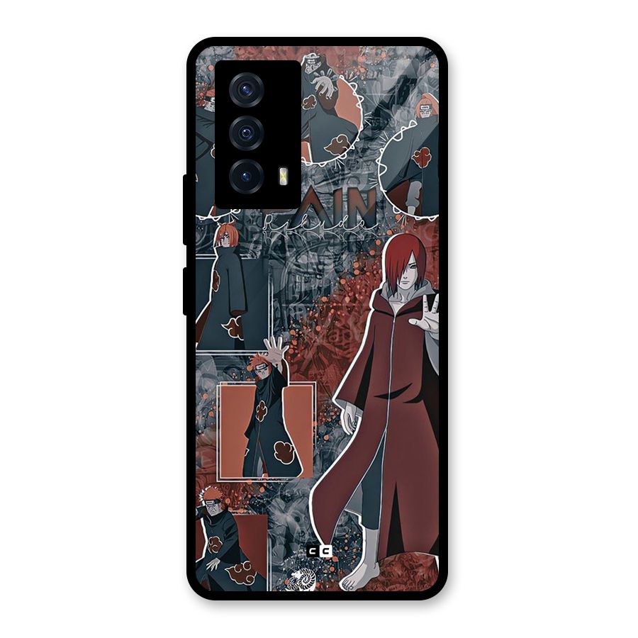 Pain Group Glass Back Case for Vivo iQOO Z5