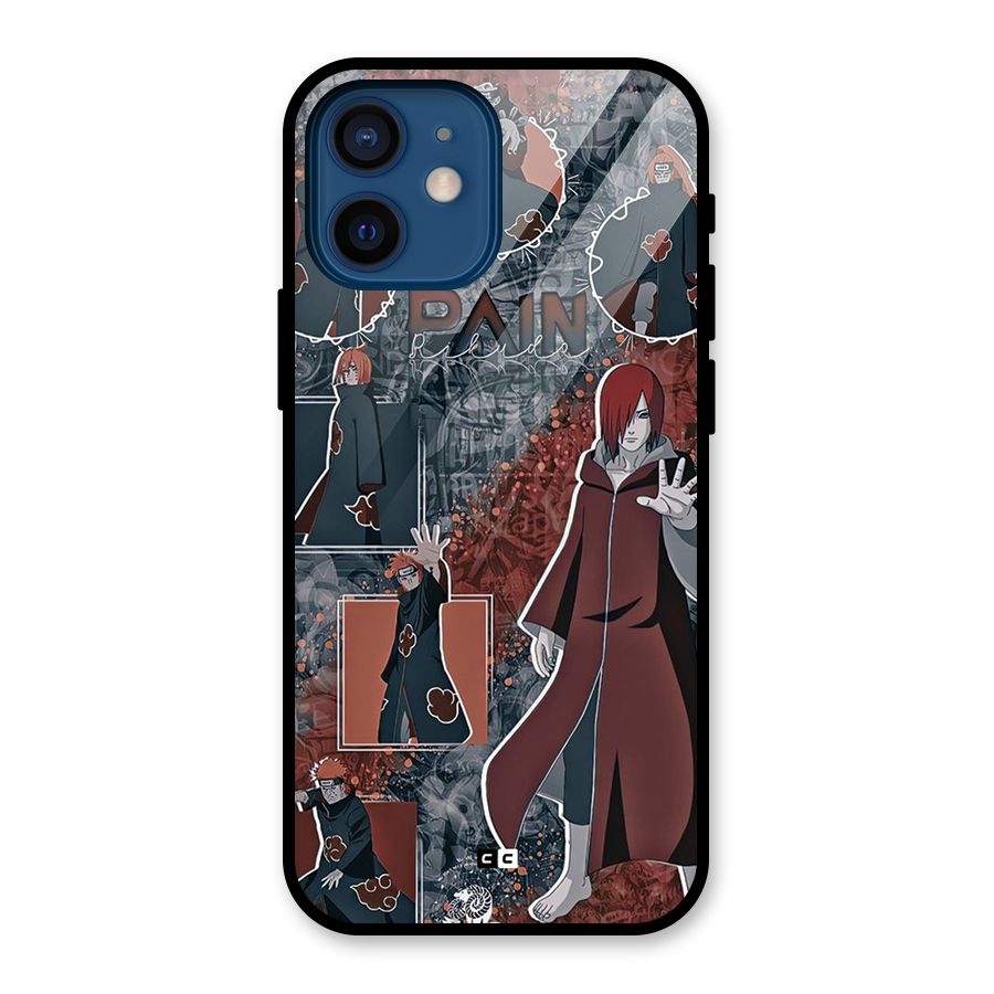 Pain Group Glass Back Case for iPhone 12 Mini