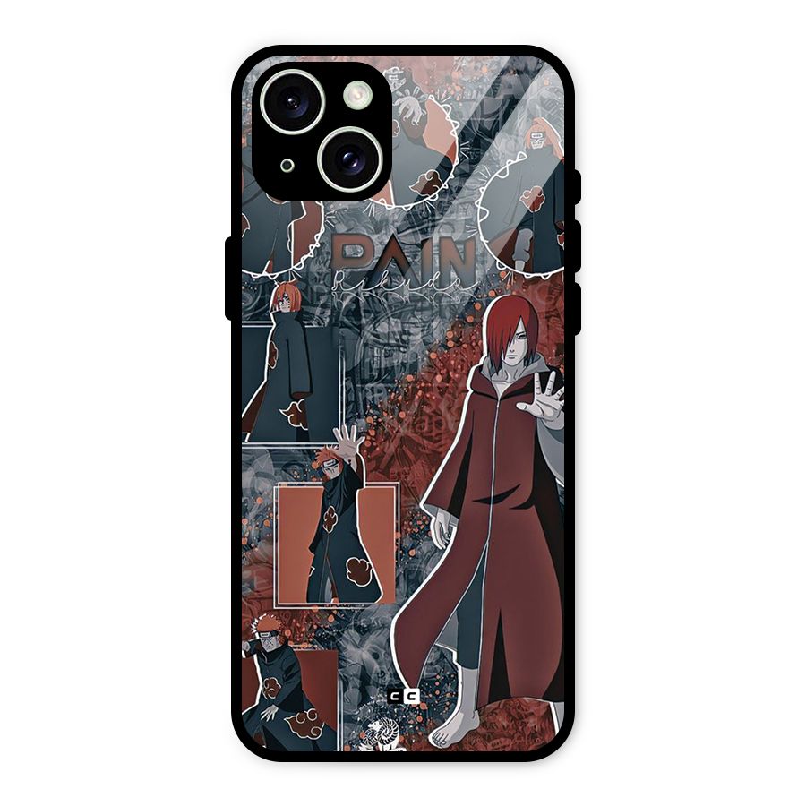 Pain Group Glass Back Case for iPhone 15 Plus