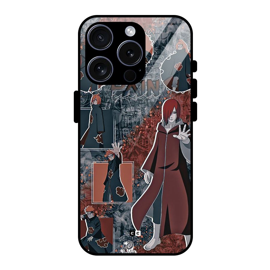 Pain Group Glass Back Case for iPhone 15 Pro