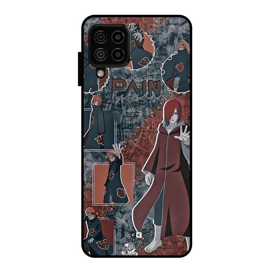 Pain Group Metal Back Case for Galaxy A22 4G