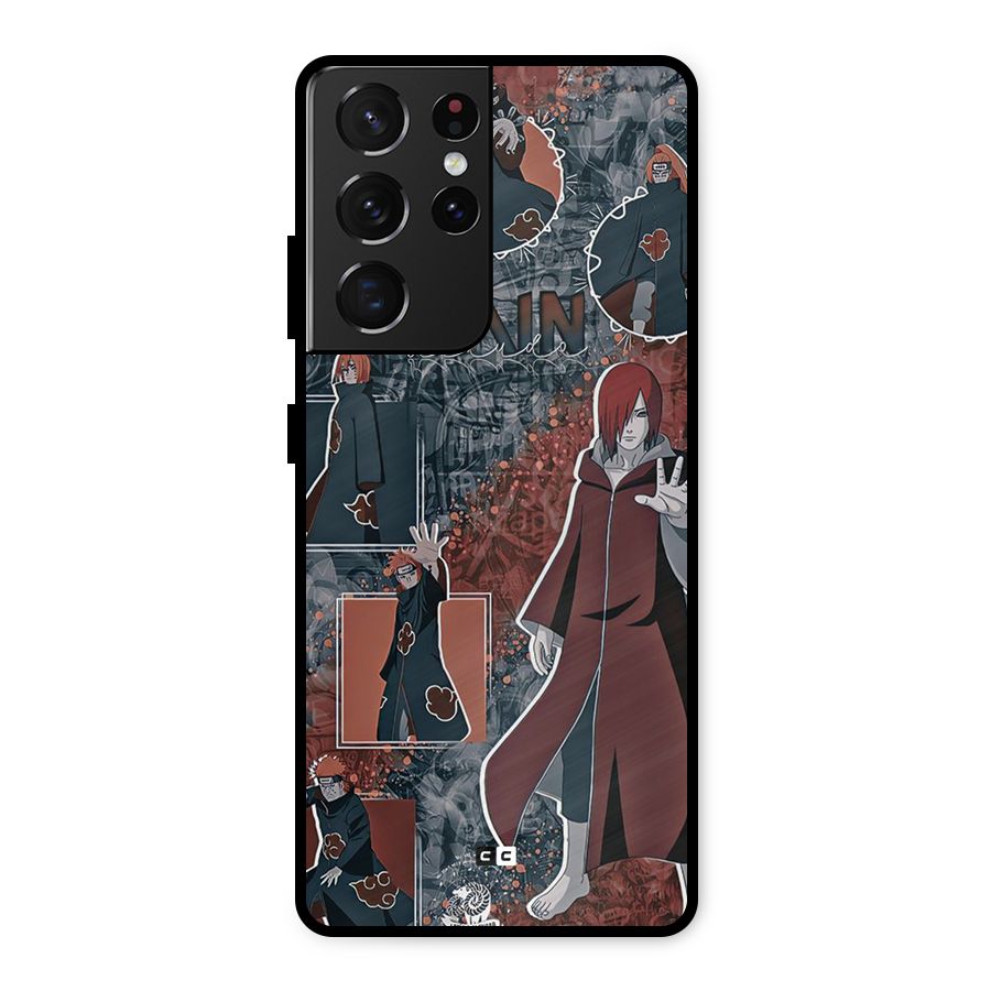Pain Group Metal Back Case for Galaxy S21 Ultra 5G