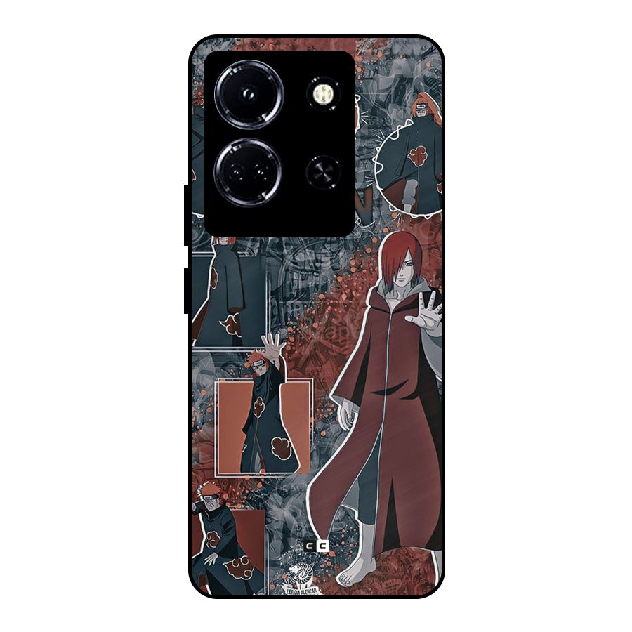 Pain Group Metal Back Case for Infinix Note 30 5G