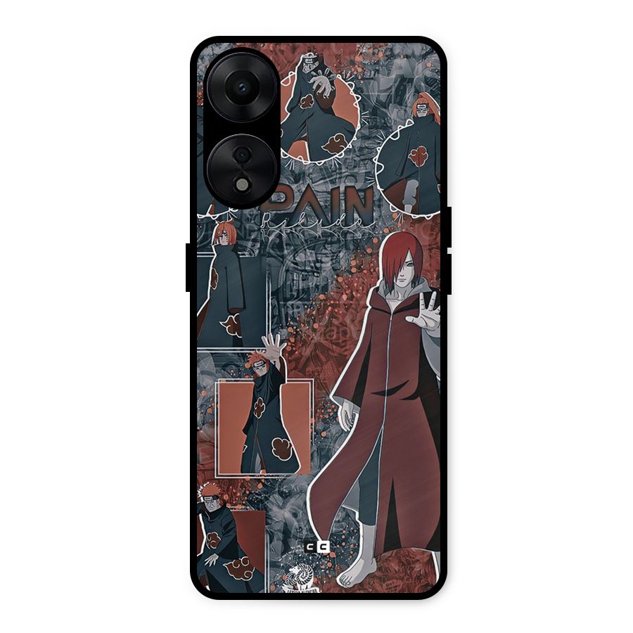 Pain Group Metal Back Case for Oppo A78 5G