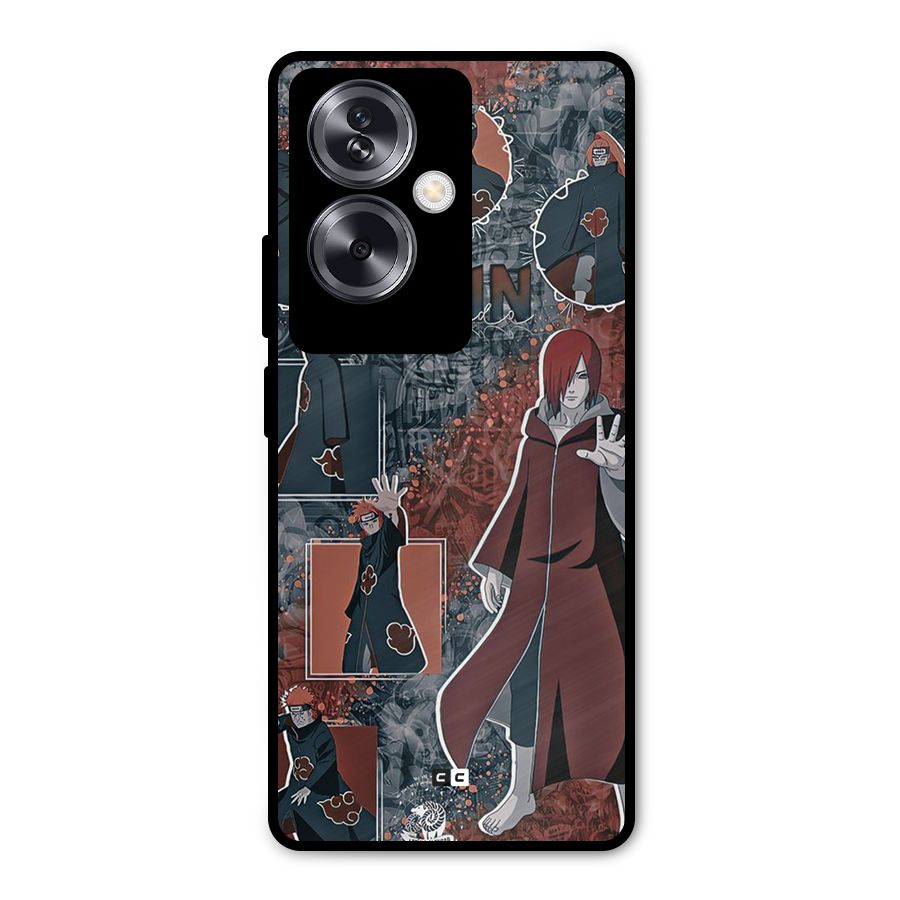 Pain Group Metal Back Case for Oppo A79 5G