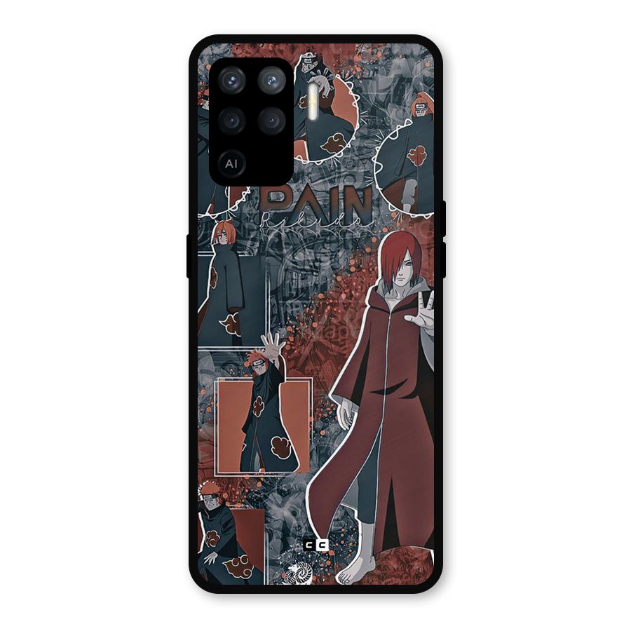 Pain Group Metal Back Case for Oppo F19 Pro