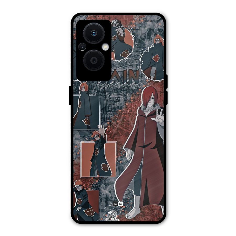 Pain Group Metal Back Case for Oppo F21 Pro 5G