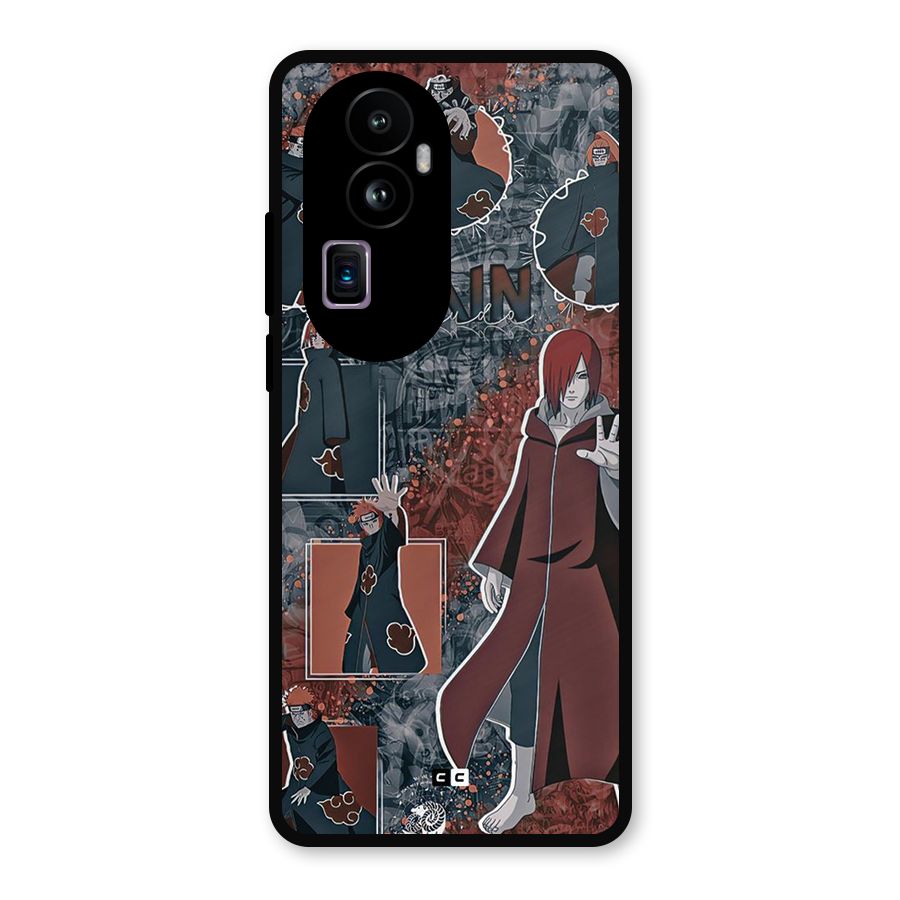 Pain Group Metal Back Case for Oppo Reno10 Pro Plus