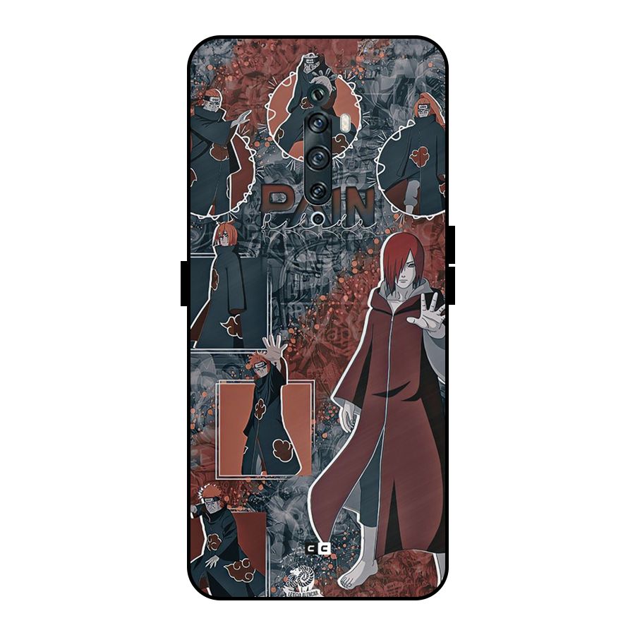 Pain Group Metal Back Case for Oppo Reno2 Z