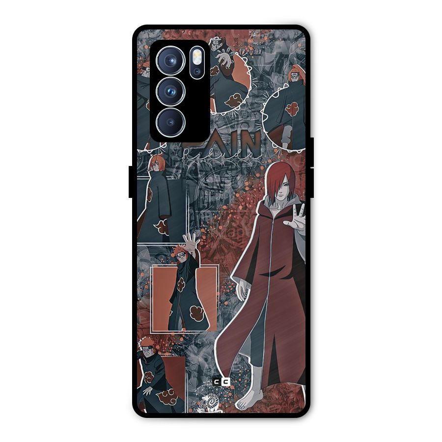 Pain Group Metal Back Case for Oppo Reno6 Pro 5G