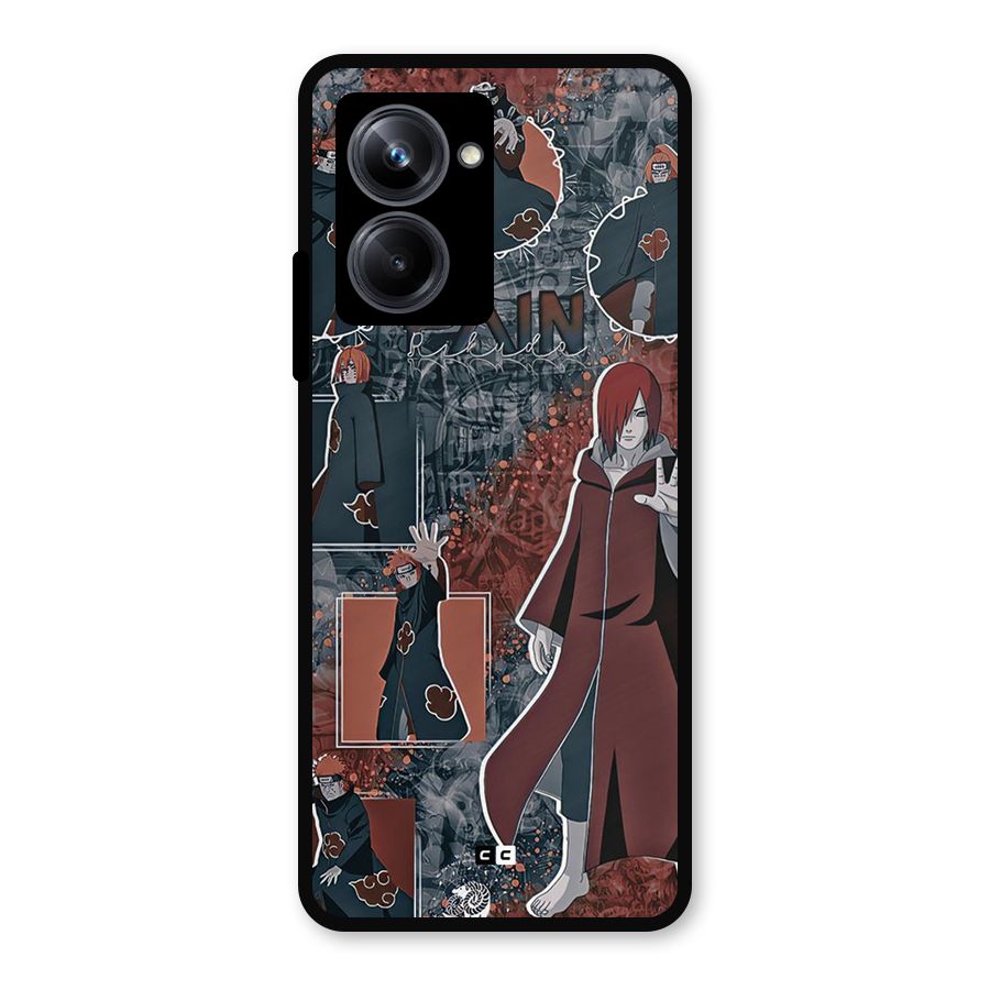 Pain Group Metal Back Case for Realme 10 Pro