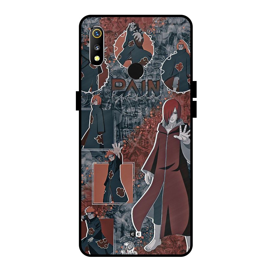 Pain Group Metal Back Case for Realme 3i