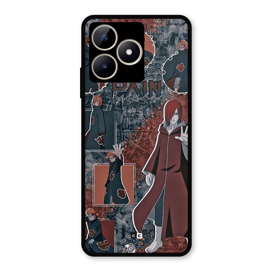 Pain Group Metal Back Case for Realme C53
