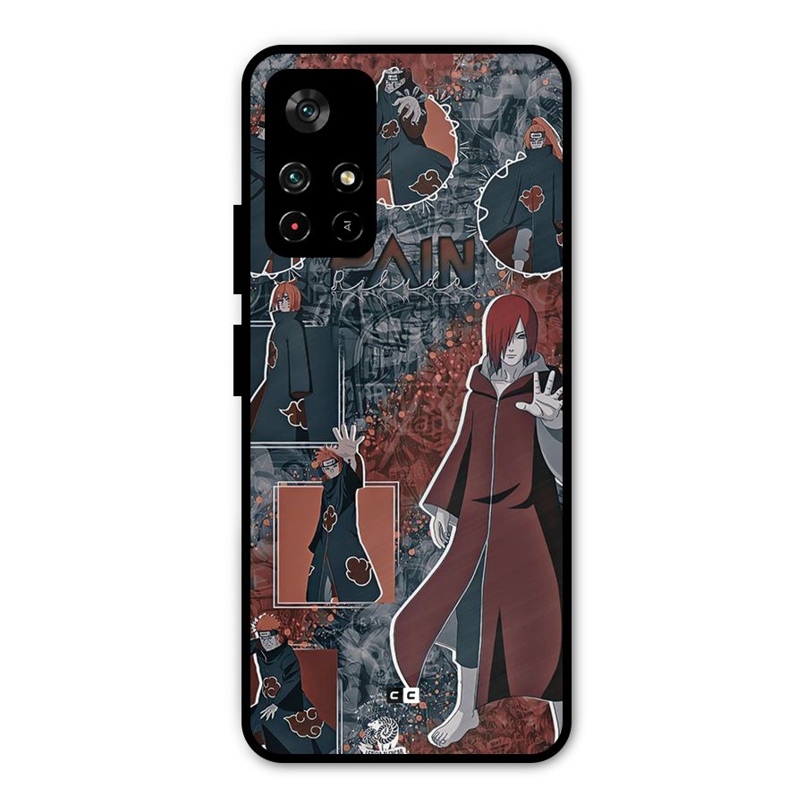 Pain Group Metal Back Case for Redmi Note 11T 5G
