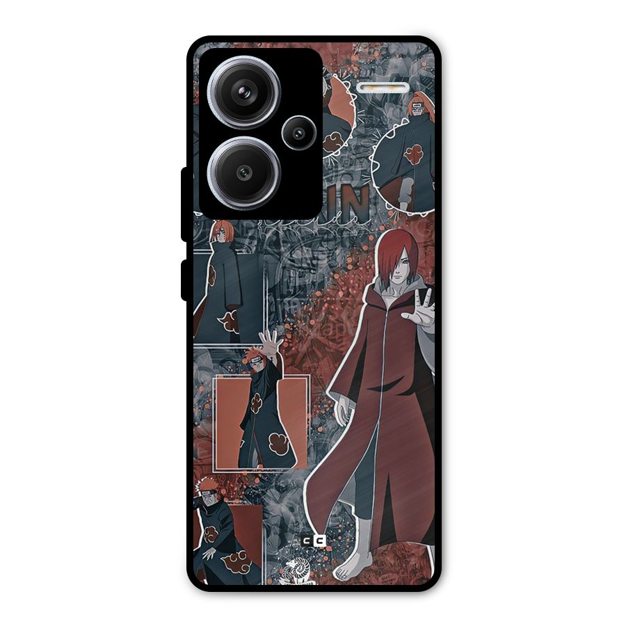 Pain Group Metal Back Case for Redmi Note 13 Pro Plus
