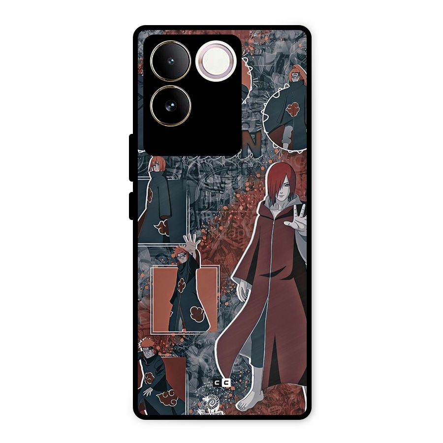 Pain Group Metal Back Case for Vivo T2 Pro