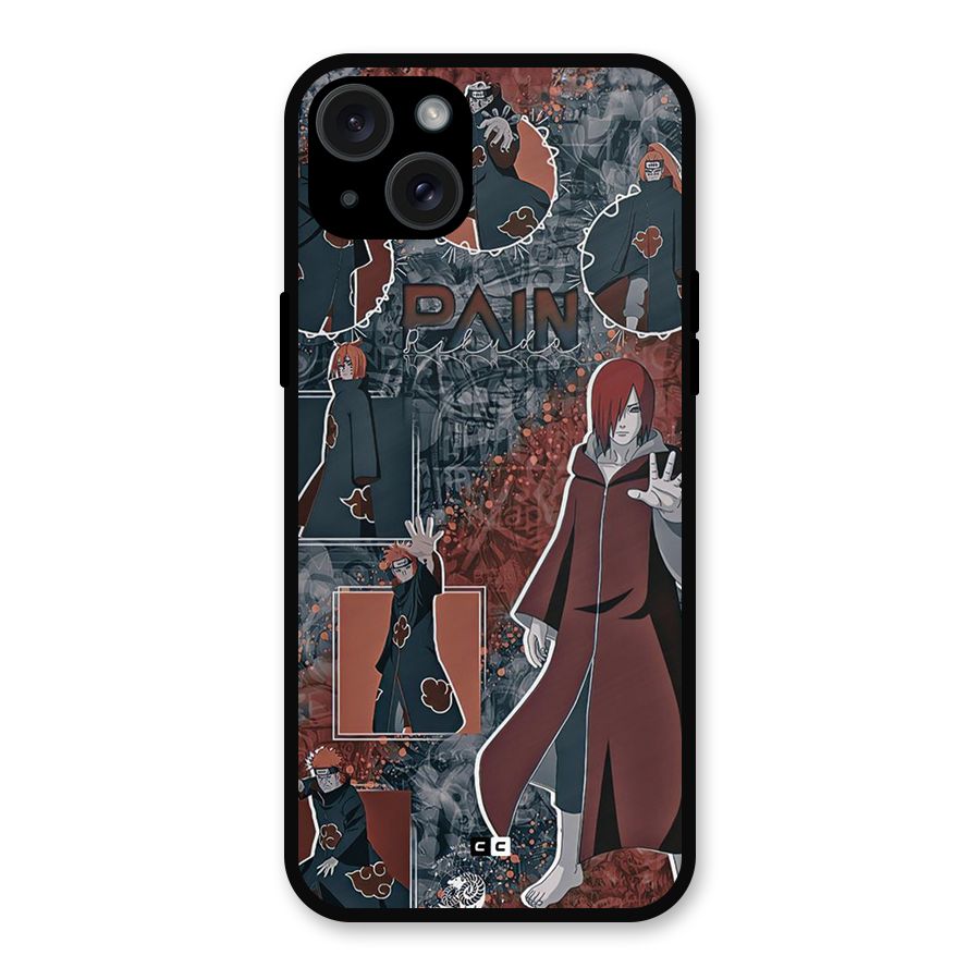 Pain Group Metal Back Case for iPhone 15 Plus