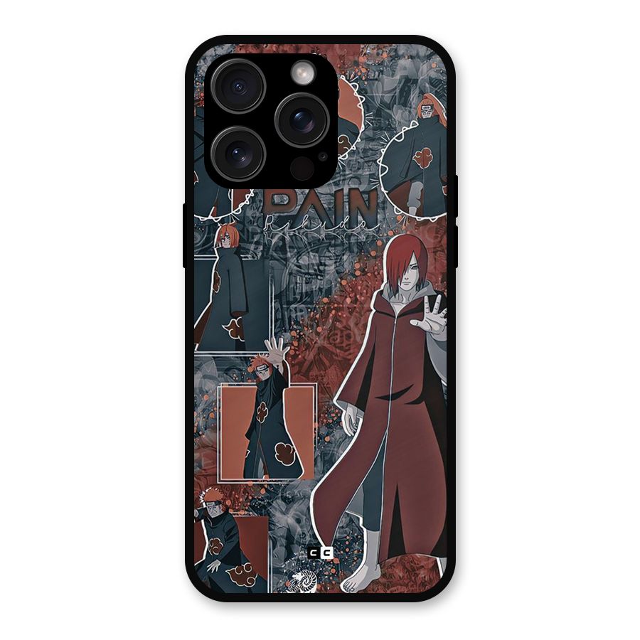 Pain Group Metal Back Case for iPhone 15 Pro Max