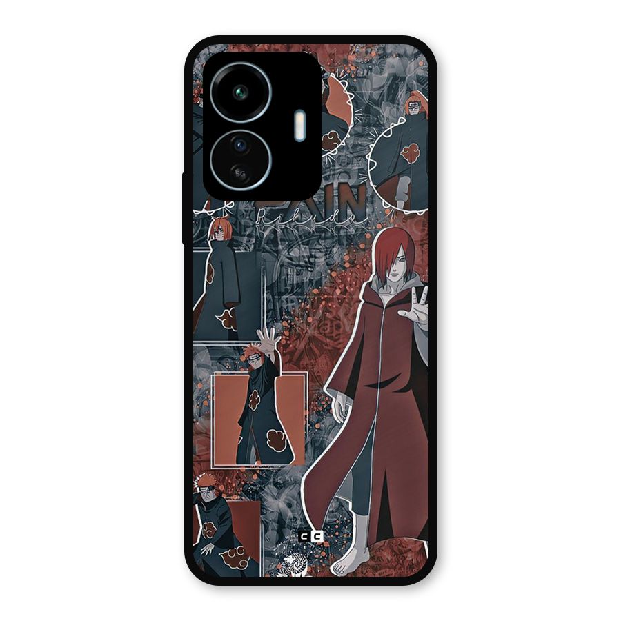 Pain Group Metal Back Case for vivo iQOO Z6 Lite 5G