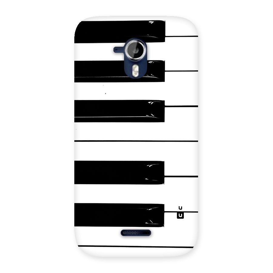 Paino Keys Printed Classy Back Case for Canvas Magnus A117