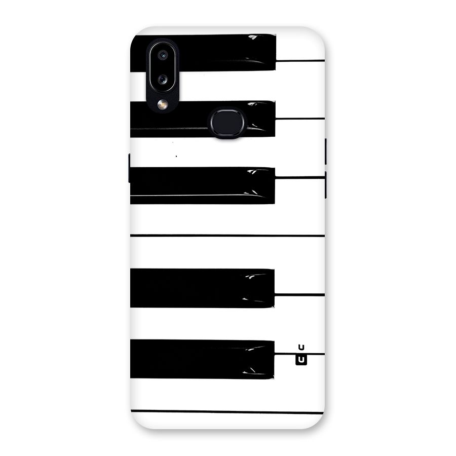 Paino Keys Printed Classy Back Case for Galaxy A10s
