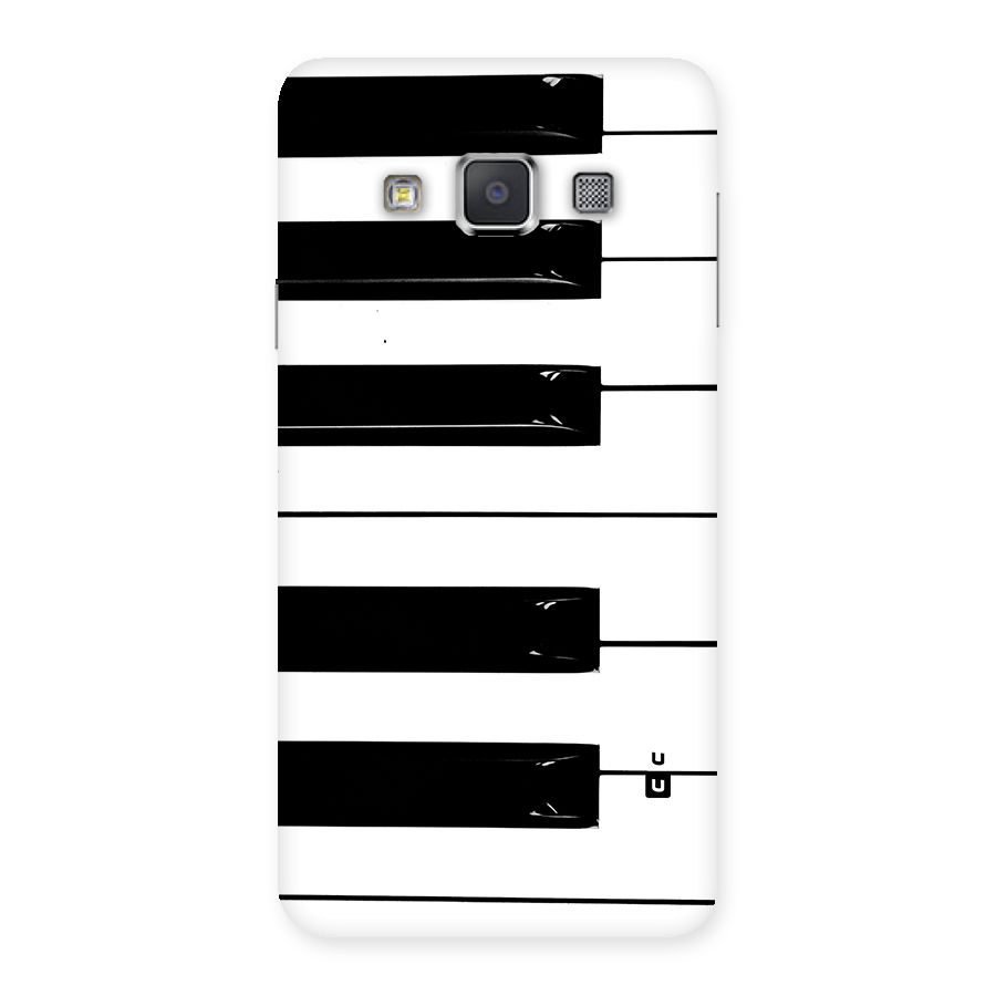 Paino Keys Printed Classy Back Case for Galaxy A3