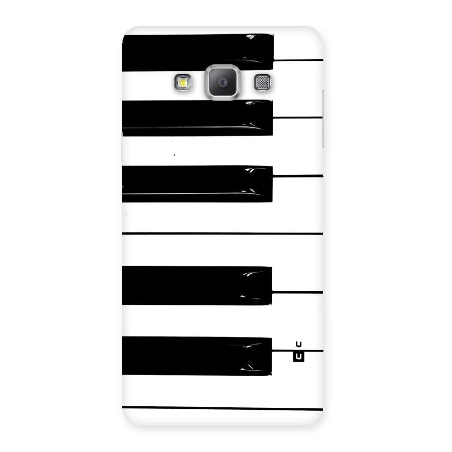 Paino Keys Printed Classy Back Case for Galaxy A7