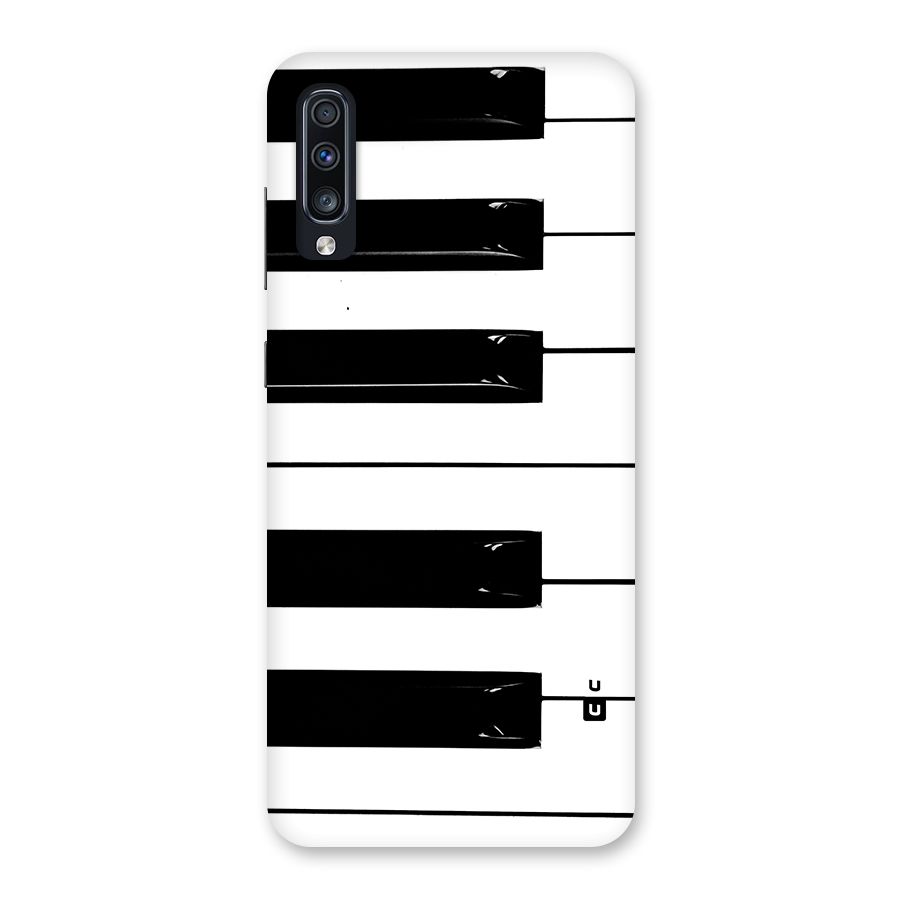 Paino Keys Printed Classy Back Case for Galaxy A70