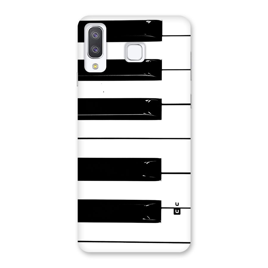 Paino Keys Printed Classy Back Case for Galaxy A8 Star