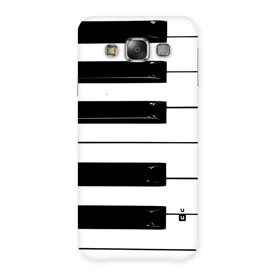 Paino Keys Printed Classy Back Case for Galaxy E7