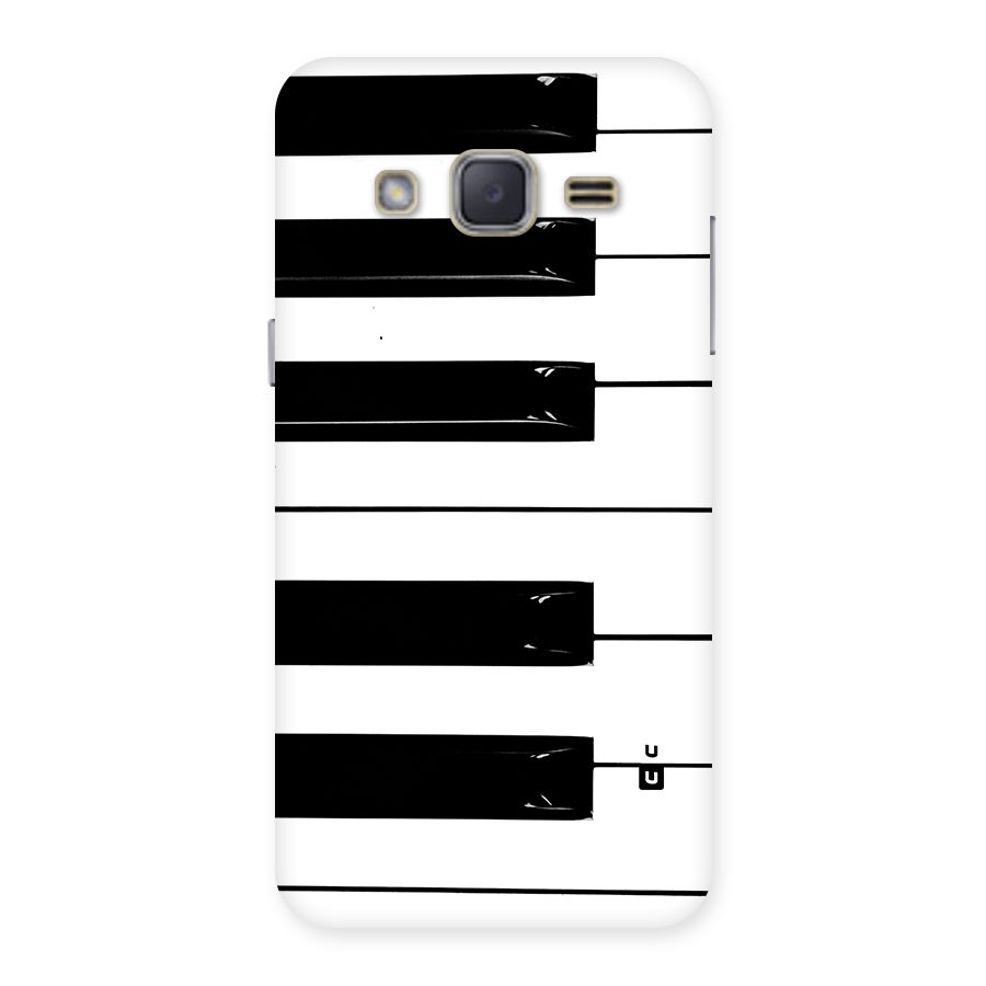 Paino Keys Printed Classy Back Case for Galaxy J2