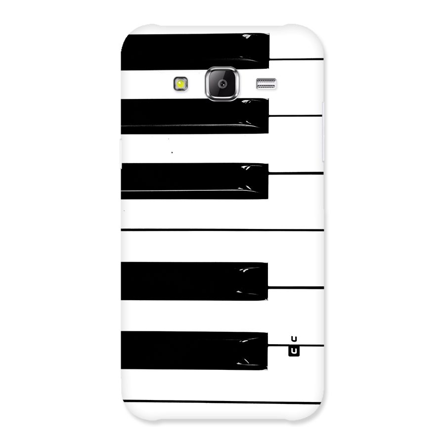 Paino Keys Printed Classy Back Case for Galaxy J2 Prime