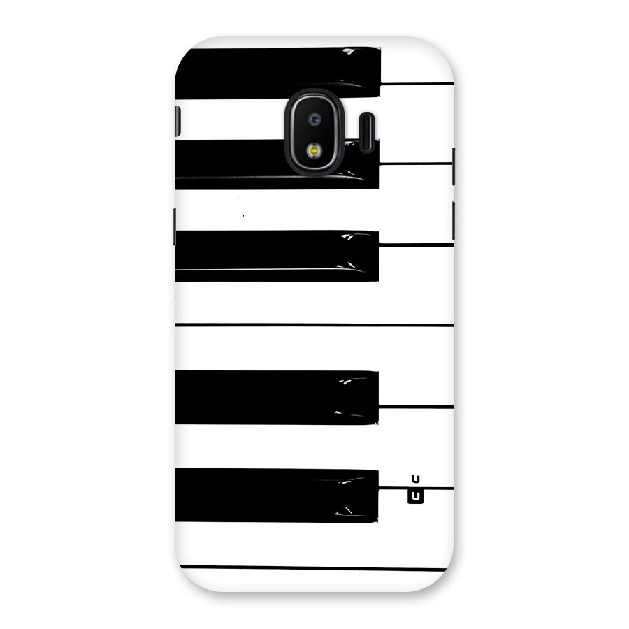 Paino Keys Printed Classy Back Case for Galaxy J2 Pro 2018
