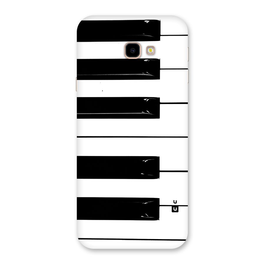 Paino Keys Printed Classy Back Case for Galaxy J4 Plus