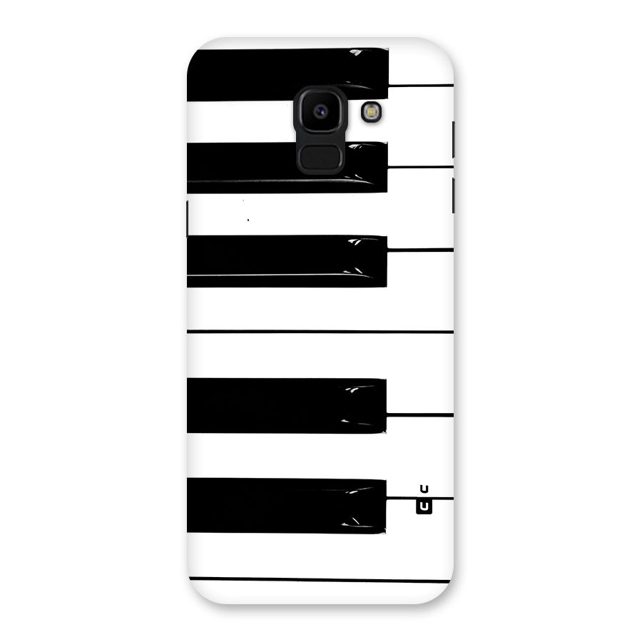 Paino Keys Printed Classy Back Case for Galaxy J6