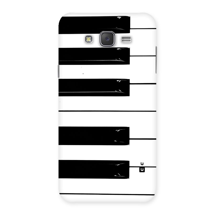Paino Keys Printed Classy Back Case for Galaxy J7