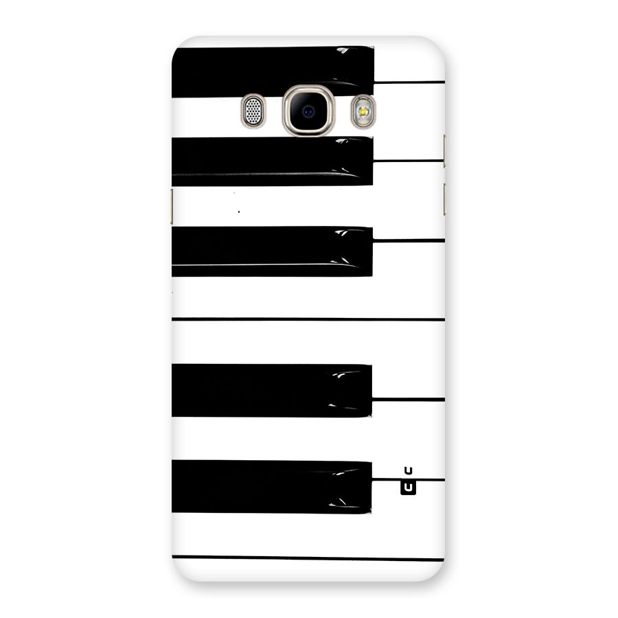 Paino Keys Printed Classy Back Case for Galaxy J7 2016