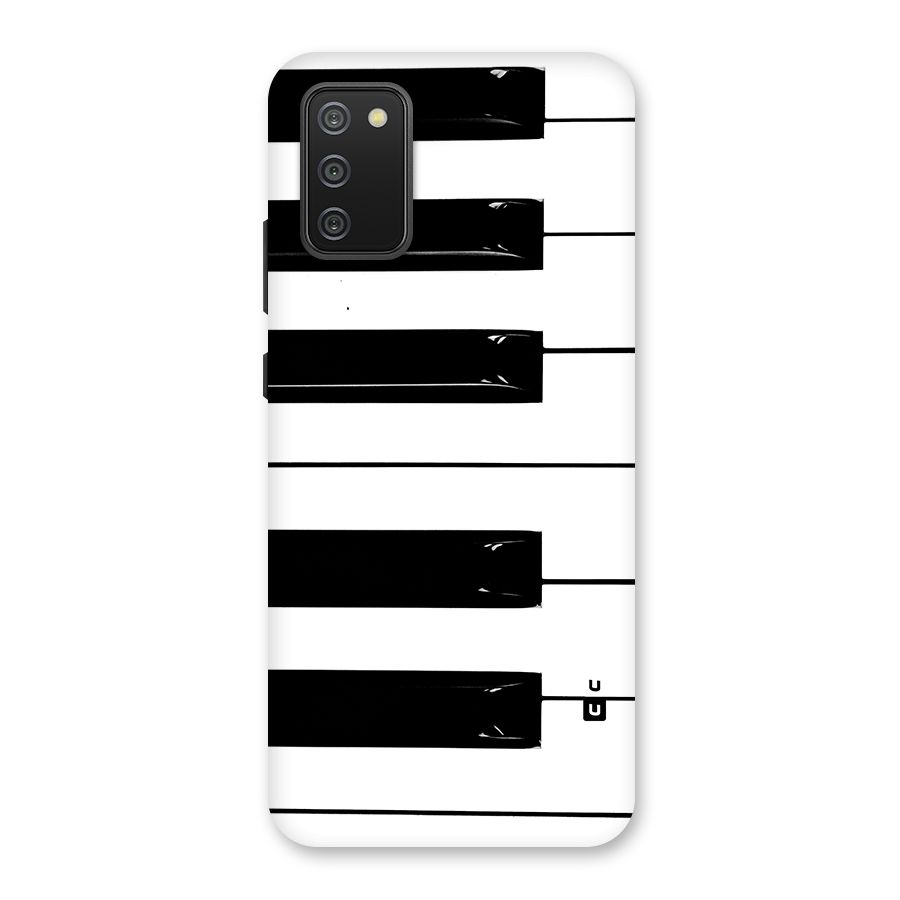 Paino Keys Printed Classy Back Case for Galaxy M02s