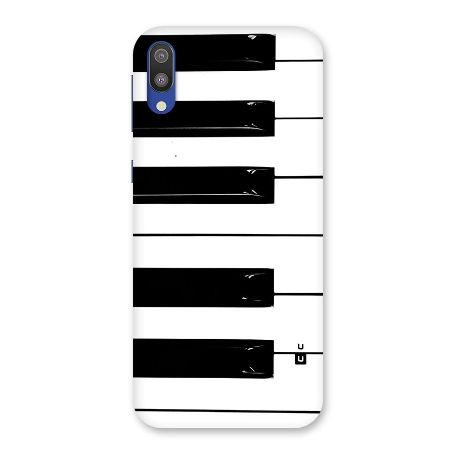 Paino Keys Printed Classy Back Case for Galaxy M10